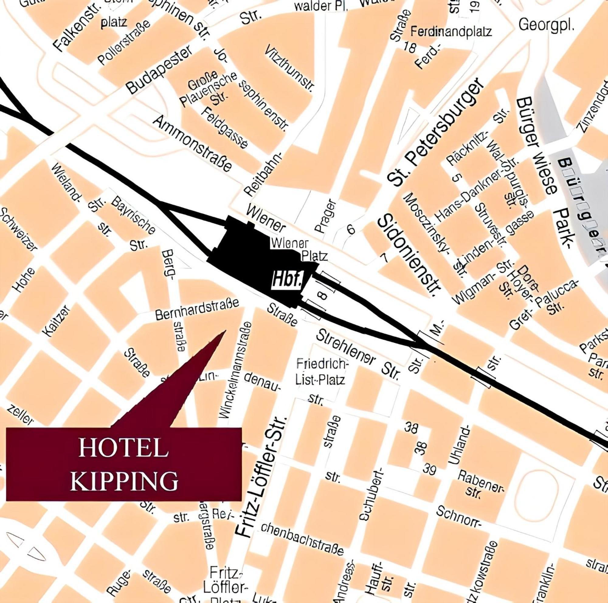 Kipping Am Hauptbahnhof 3* Дрезден